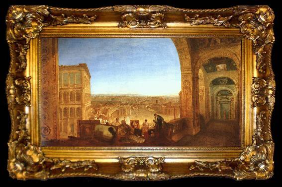 framed  Joseph Mallord William Turner Rome from the Vatican, ta009-2